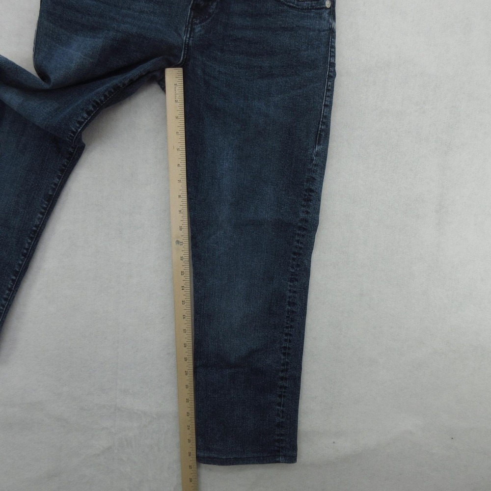 True Religion Geno Relaxed Slim Jeans Mens 32x26 Blue Medium Wash Stretch Denim - Picture 10 of 16